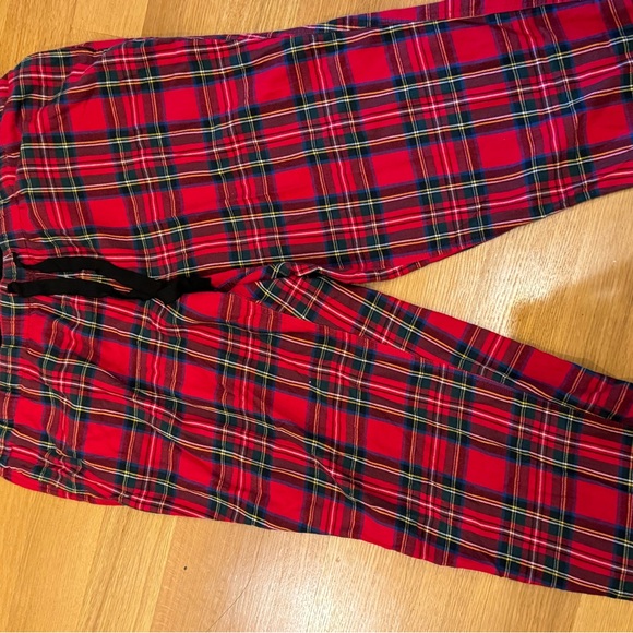 Lands' End Red Plaid Women's Pajama Set Plus size XXL - Picture 7 of 7